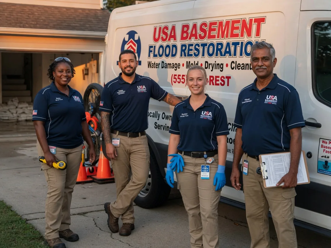 Basement Flood Cleanup company in Johnson, VT
