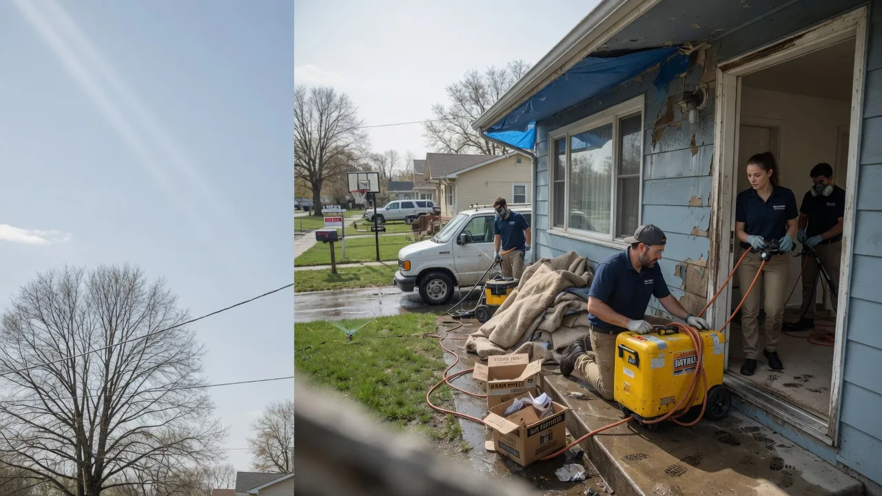 Basement Flood Cleanup in Johnson, VT near me
